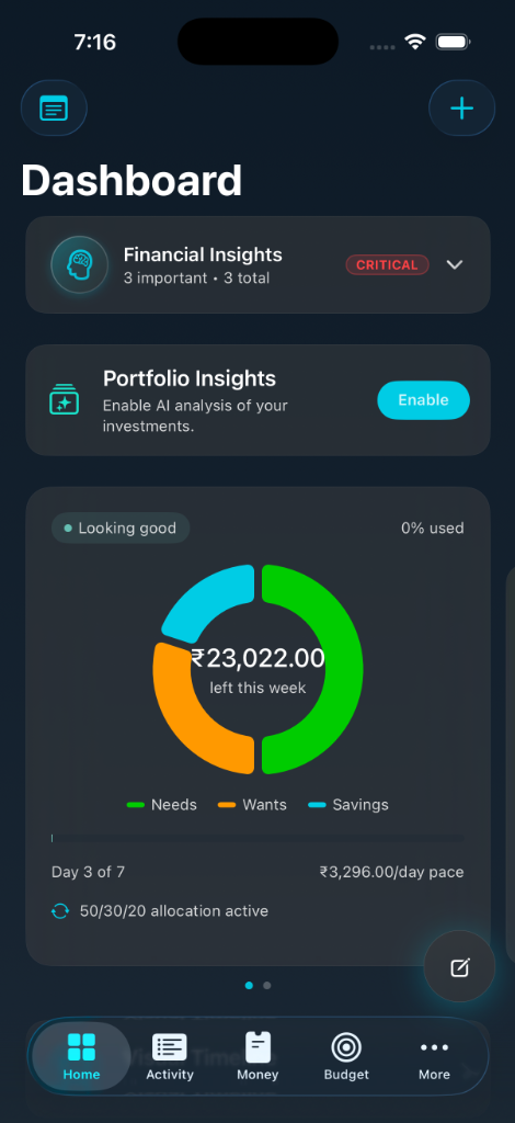 KineXi Dashboard
